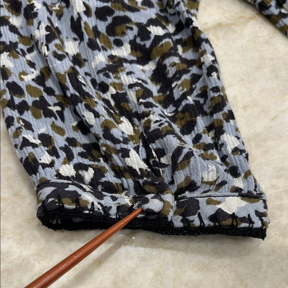 Zadig & Voltaire Raspail Leopard Print Crinkle Dress | Fits Medium - Picture 11 of 14